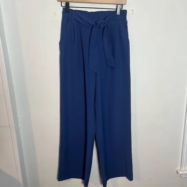 LULULEMON- Noir Pant Woven Gatsby Blue Size 6 - Image 2