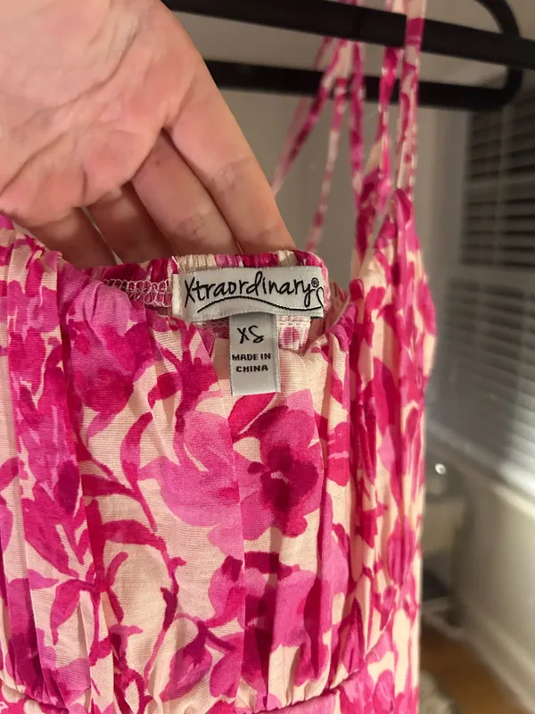 Pink mini dress - Image 3
