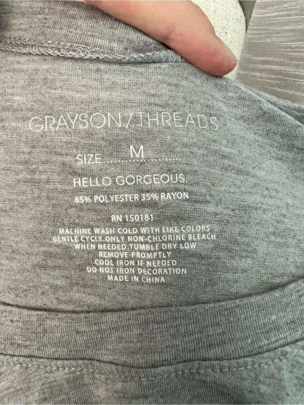 Grayson Threads Gray 'Red White & Beer' Muscle Tee - Image 3