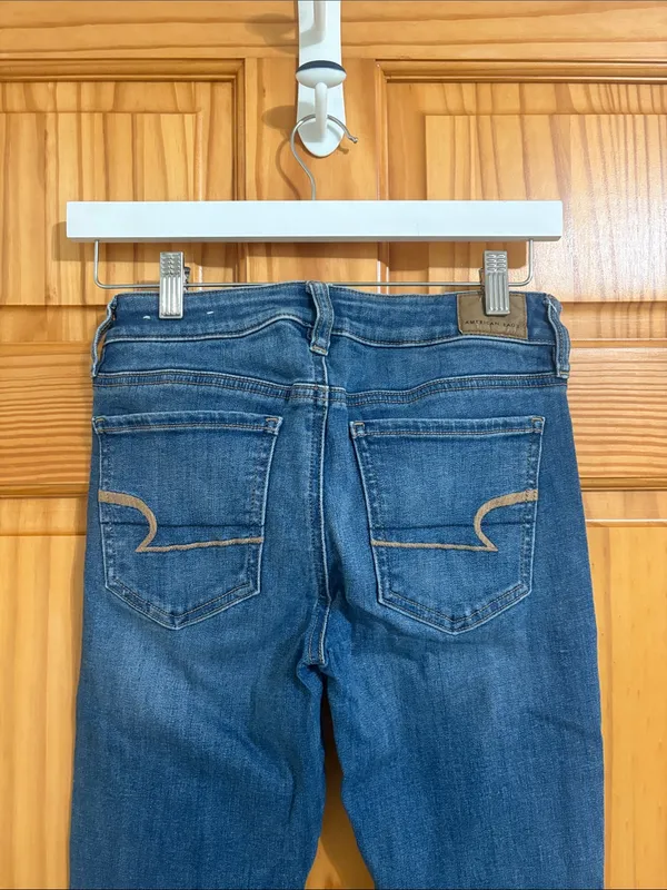 American Eagle Next Level Stretch Size 4 Jegging Jeans - Image 6