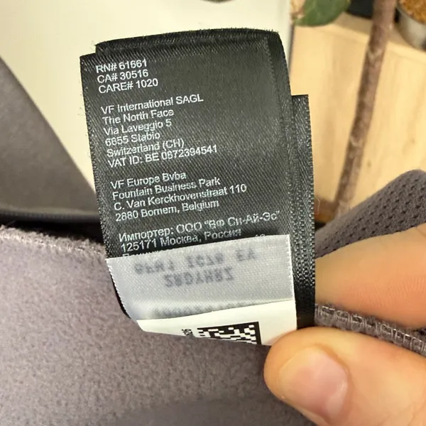The North Face Soft Shell Waterproof Windproof Apex Barrier Gray Jacket - Image 6