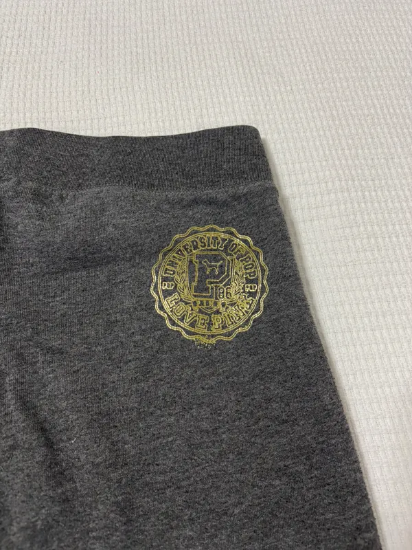 PINK Victoria’s Secret Gray Joggers - Image 4