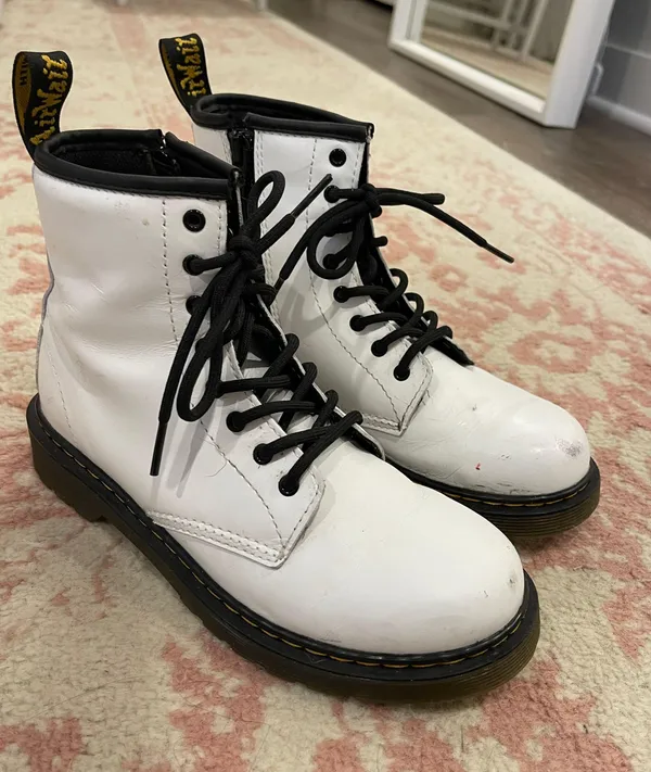 Doc Martens White Boots - Image 2