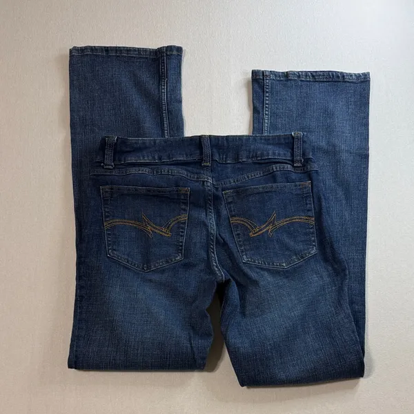 Wrangler Women's Boot Cut Jeans in Deep Blue - Image 2