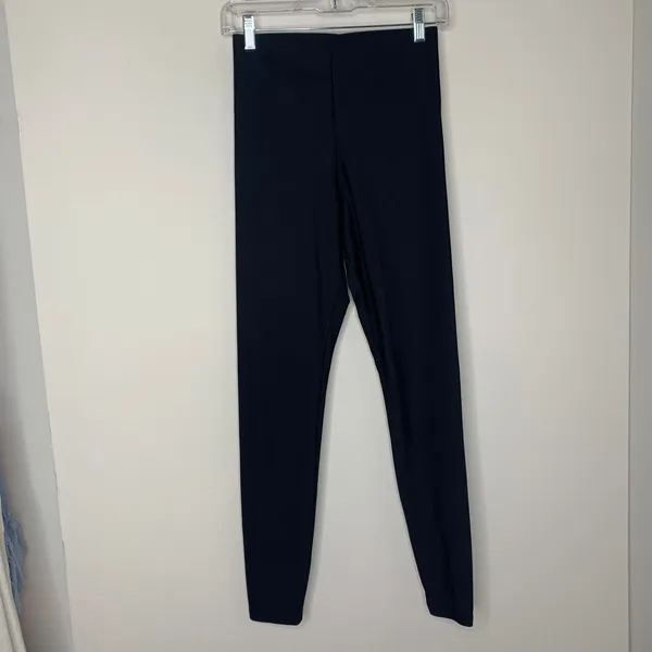 The Andamane Holly 80's Leggings Shiny Womens Pants Black Medium - Image 4