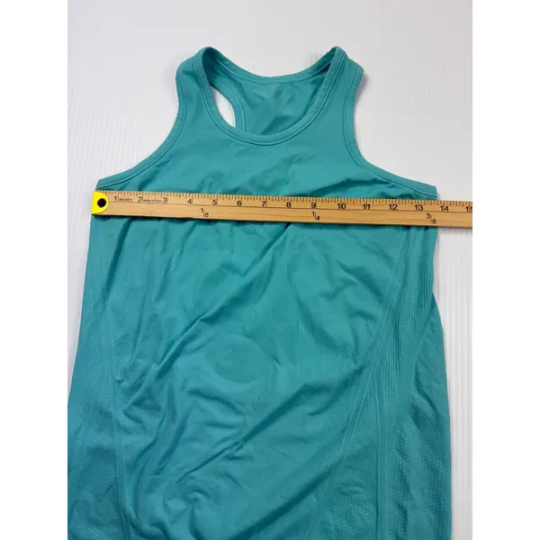Athleta Limitless Tank Top Racerback Athletic Sleeveless Teal Activewear S‎ - Image 2