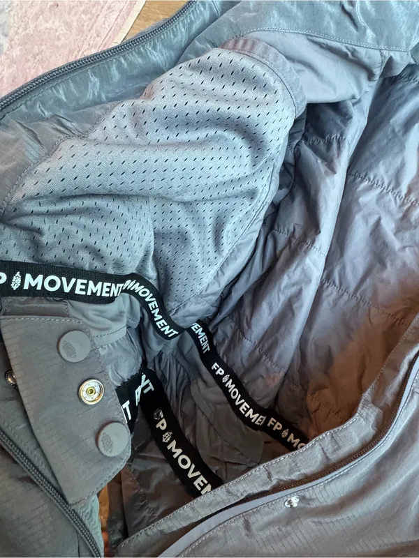 Free People Movement Lift Love Ski Jacket Size S Graphite - Image 6