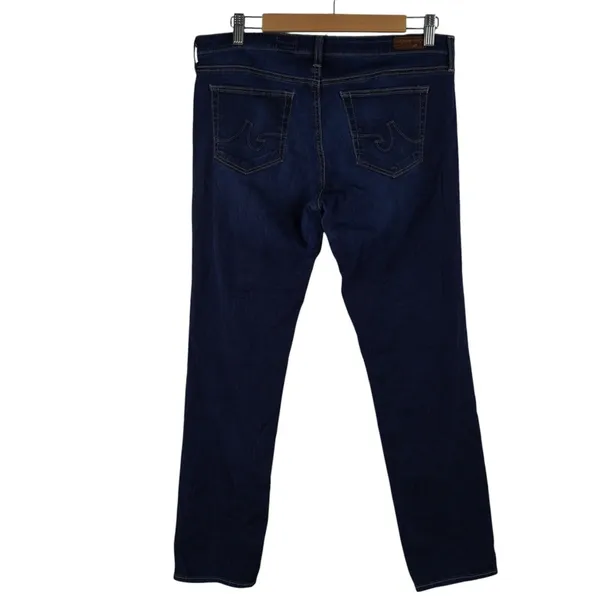AG ADRIANO GOLDSCHMIED‎ Stilt Mid Rise Cigarette Leg Jean in Jetsetter size 32R - Image 7
