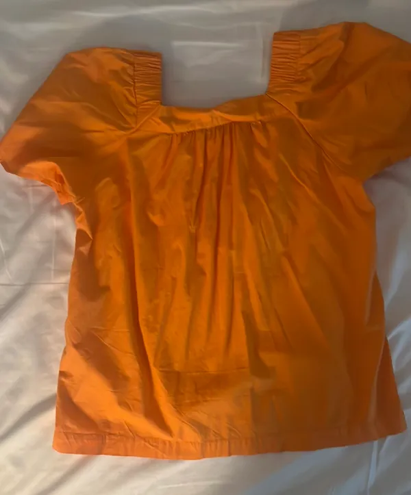 Orange  Dressy Top - Image 2