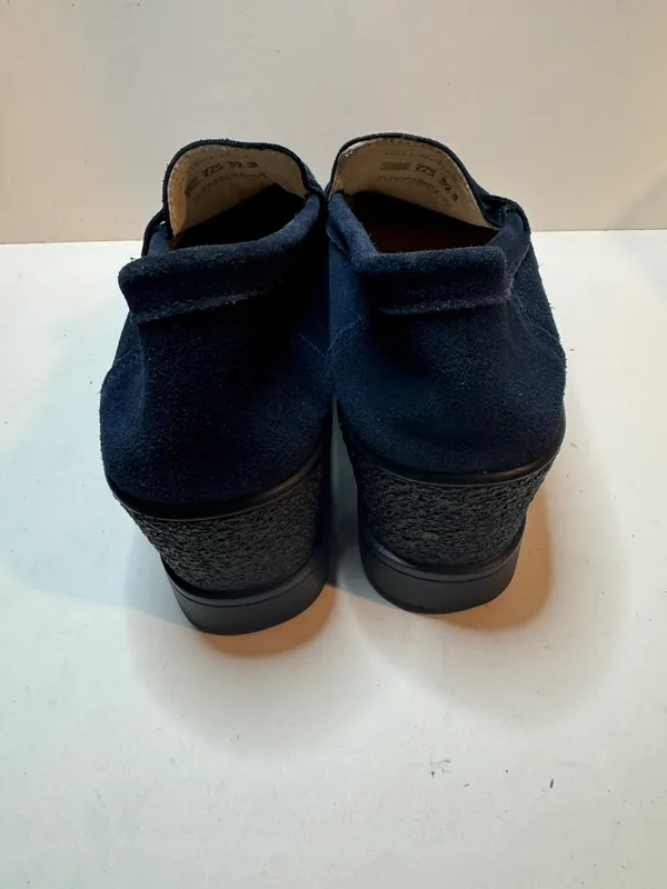Womens Navy Loafers Size 39 - Image 4