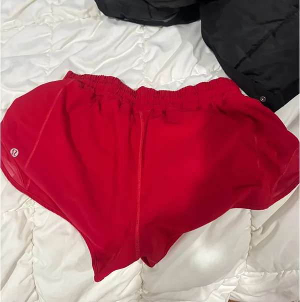 Red Hotty Lululemon Hot Shorts 2.5" - Image 3