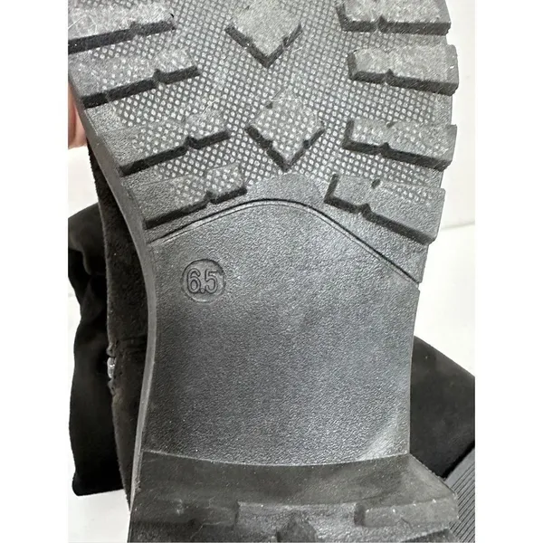 Dirty Laundry Black‎ Over The Knee Lug Sole Stretch Boot Womens Size 6.5 - Image 7