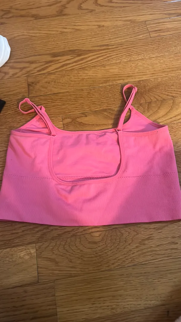 Garage Pink Tank Top Cropped  - Image 2