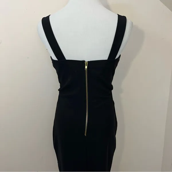 Honey and Rosie Black Bodycon Bandage Dress S/M - Image 4