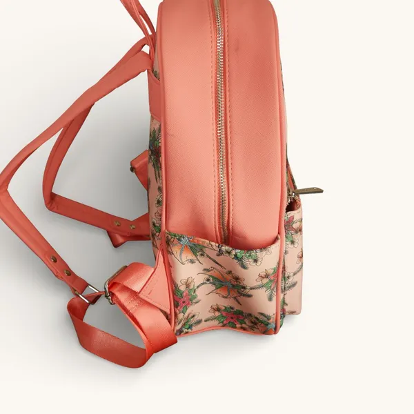 Loungefly Stranger Things Floral Mini Backpack Pink‎ Netflix - Image 5