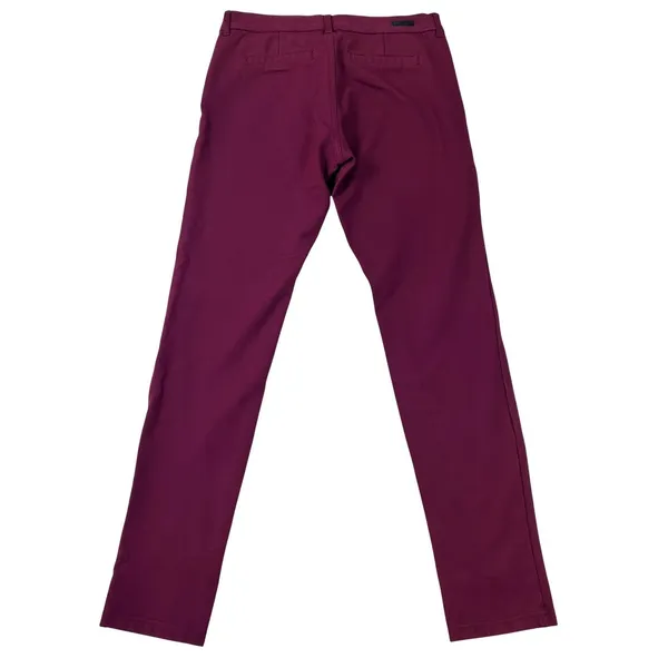 Kut from the Kloth Slim Pant Womens Sz 6‎ Burgundy Office Casual Coastal Trouser - Image 5