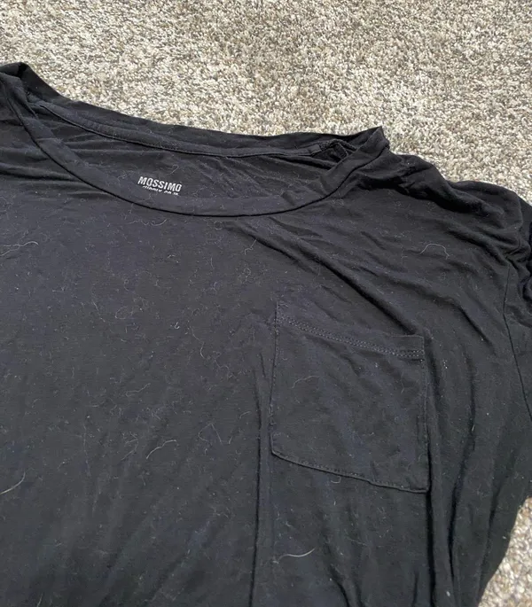 Mossimo Supply Co. Black Fitted Short Sleeve T-Shirt - Image 3