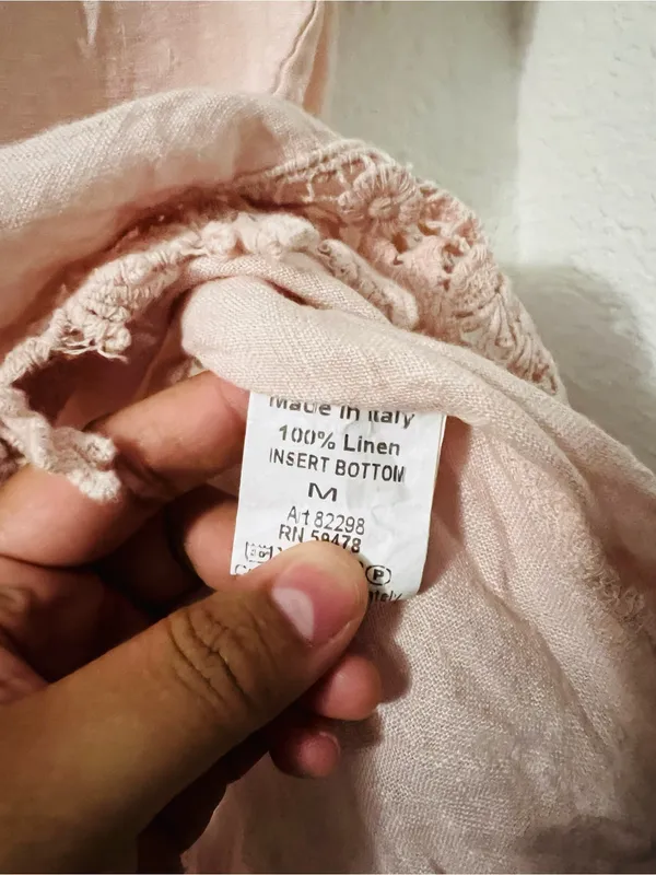 Trezo Millennio Linen Top Pink Size M - Image 5