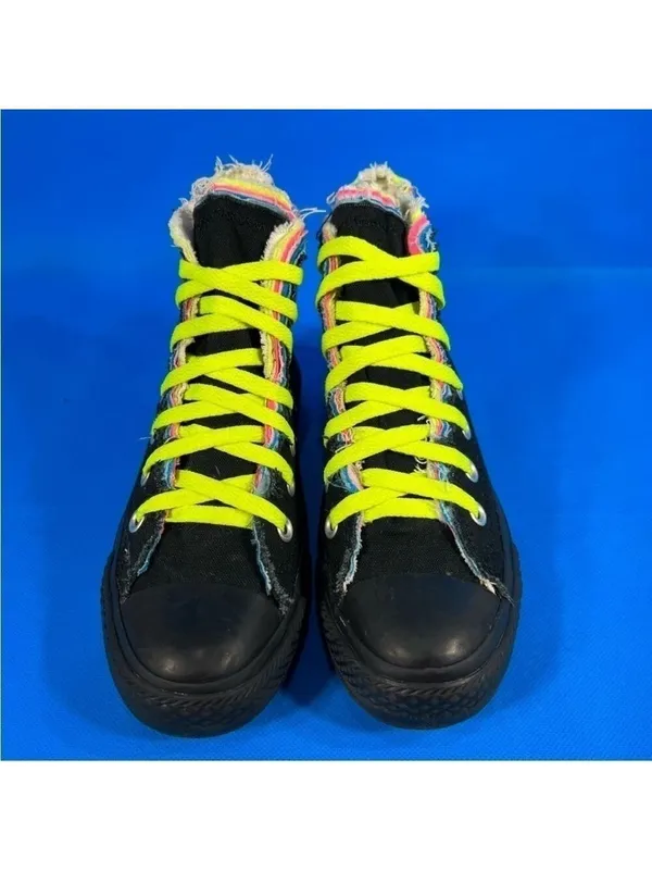 Converse Women's Chuck Taylor All Star Mulit Color Canvas High-Top Sneaker Sz 6 - Image 3