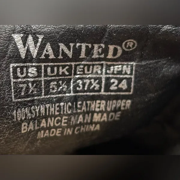 Wanted by Fashion Footwear size 7.5 Trendy Wedge Slip On Sneakers - Image 7