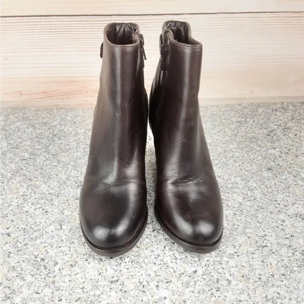 Arturo Chiang Brown Hayden Booties Size 6.5 B56‎ - Image 5