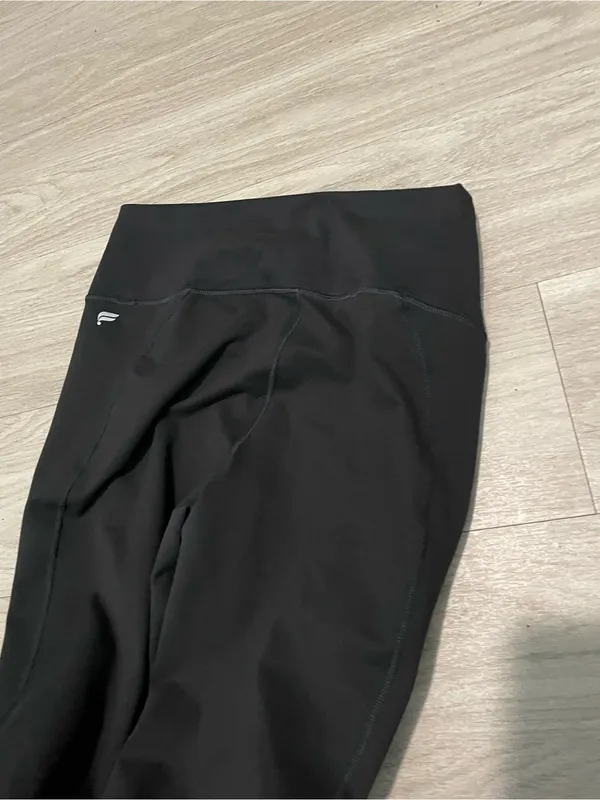 Fabletics Black High-Waist Leggings - Image 2