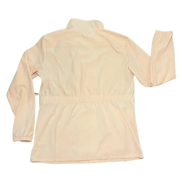 Hang Ten Women’s Peach Pink UV Protection Water Resistant Zip Up Jacket Large - Image 2