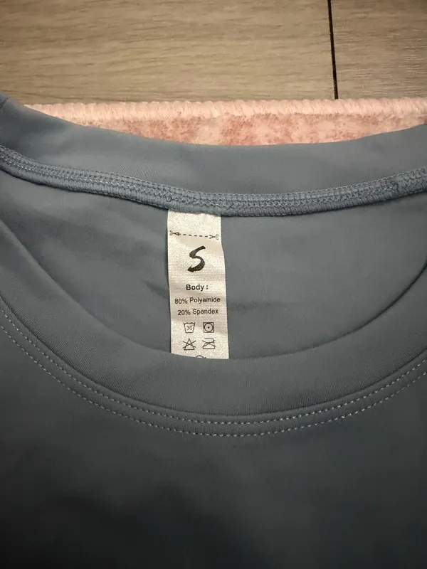 The Gym People Amazon Top Gray - Image 6