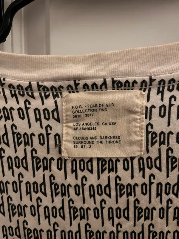 Fear of God Essentials Collection Tee Shirt - Image 3