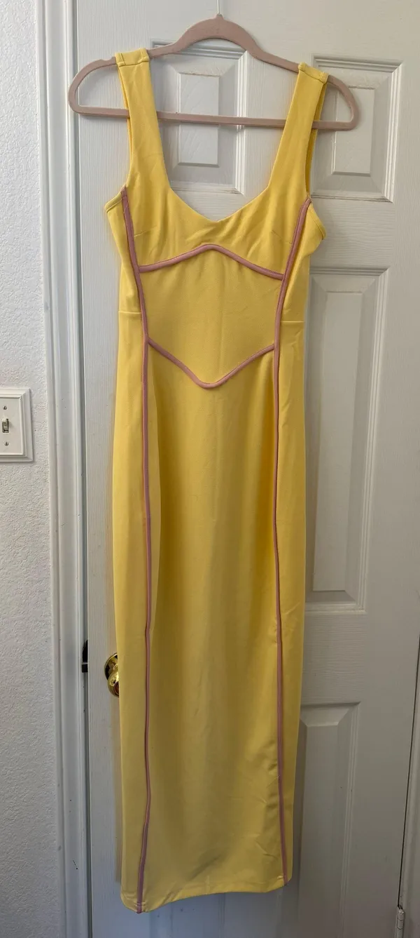 Selfie Leslie Yellow Dress - Image 6