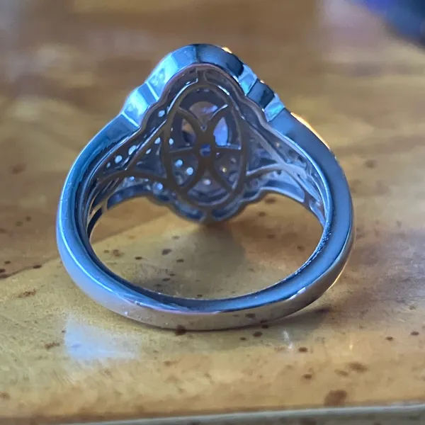 Natural Iolite Sterling Silver Ring Size 6 - Image 5