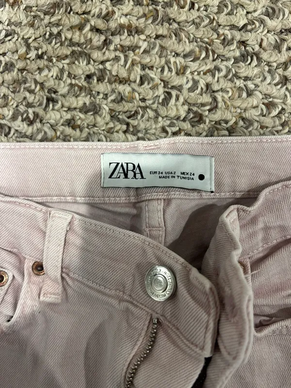 ZARA Pink  Jeans - Image 2