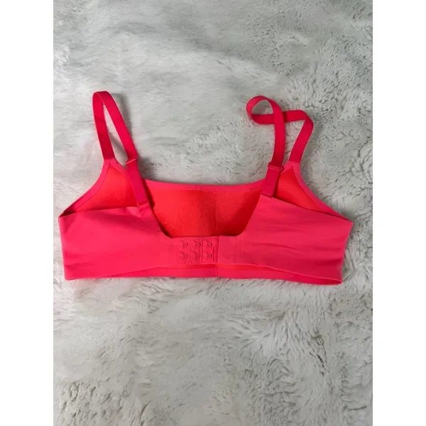 Aerie SMOOTHEZ Bra-ish Wireless Bralette Hot Pink XS Y2K Seamless - Image 2