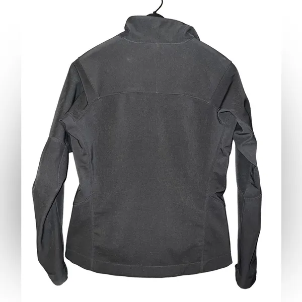 Patagonia Hard Shell Black Zip Up Jacket Women’s Small - Image 3