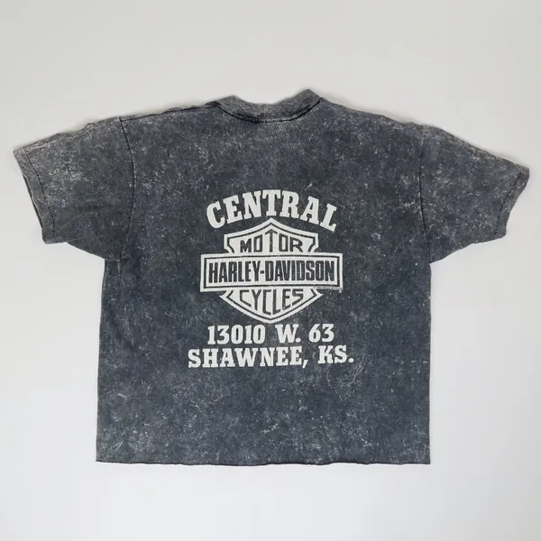 Vintage 80s Harley Davidson Single Stitch Shirt - Image 4