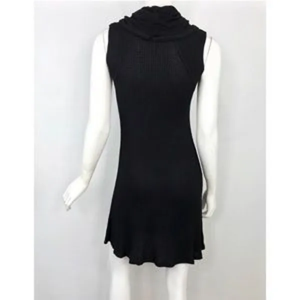 Kokoon JoJo Cowl Neck Waffle Knit Dress Sz XS Cozy Comfort Minimal - Image 5