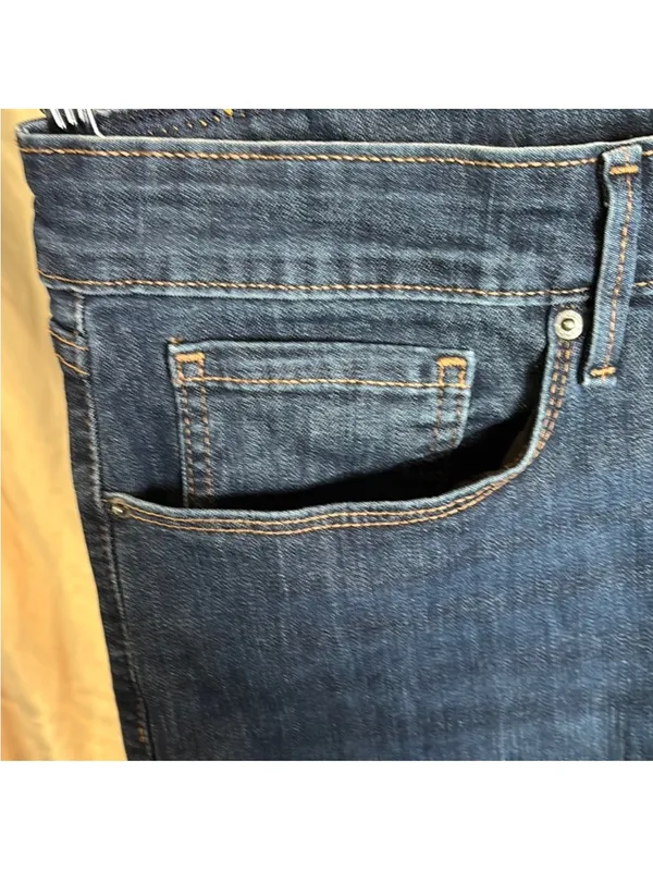 Signature by Levi Strauss Dark Blue Bootcut Jeans - Image 4