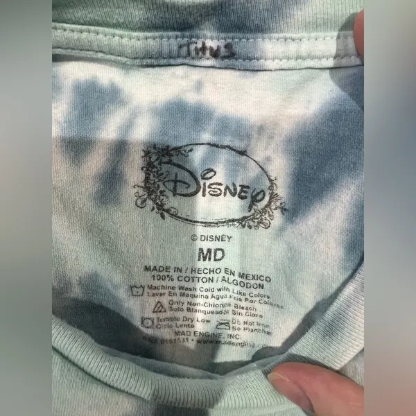 Disney Stitch Ice Cream Tie Dye T-Shirt - Image 5