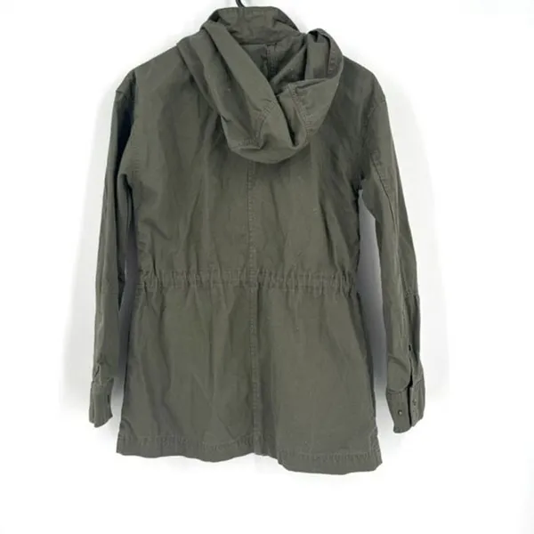 Universal Threads Olive Green hooded Utility jacket‎ XS women’s - Image 2
