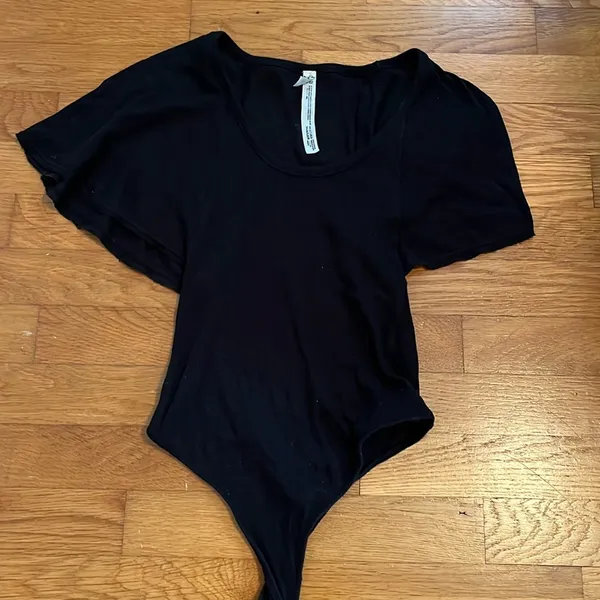 Black free people bodysuit - Image 2