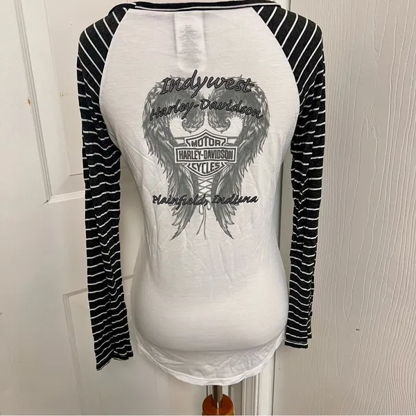 Harley Davidson Raglan Tee - Image 5