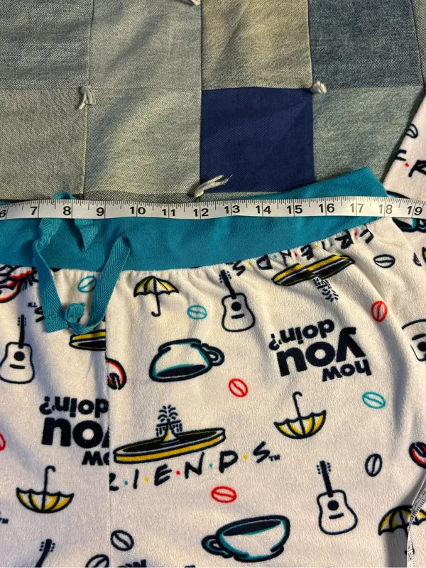 Friends TV Show Pajama Pants Women's 2X - “How You Doin' Print" - Image 6