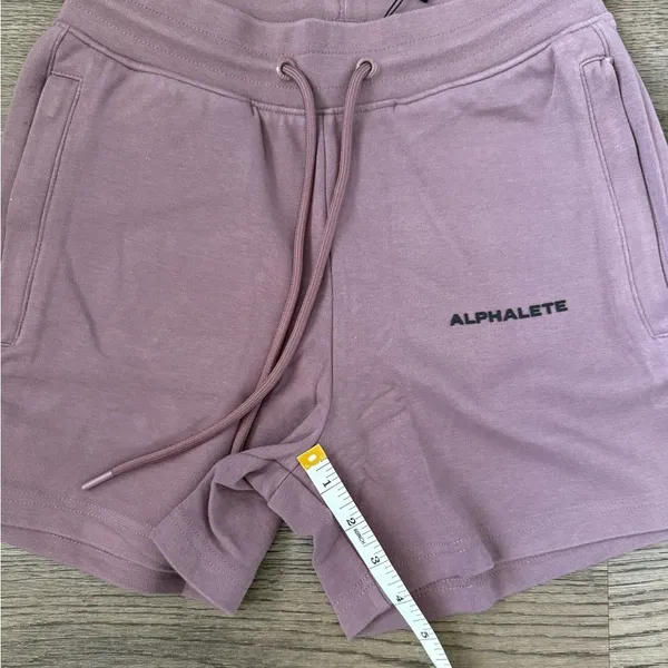 Alphalete Essential Core Short Size S Purple NWT Gym Training Athleisure Workout - Image 10