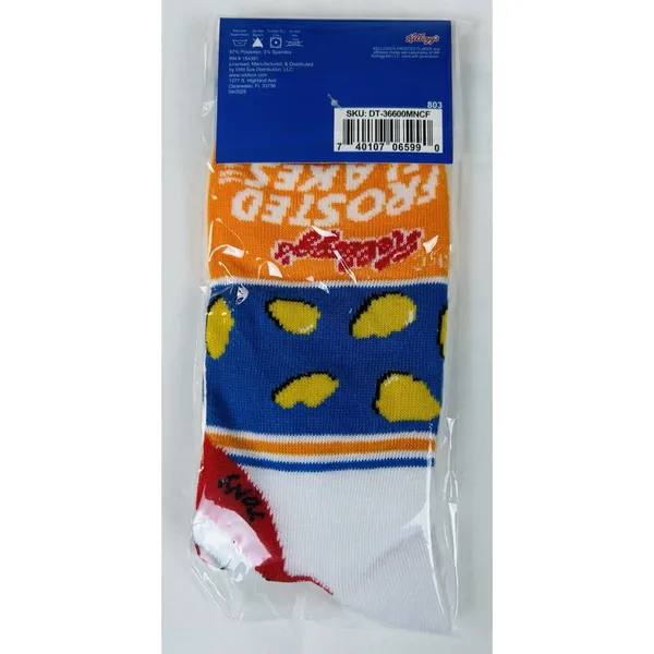 New Breakfast Cereal Crew Socks Women's Size 6-12 Novelty Funny Lot of 4 - Image 9