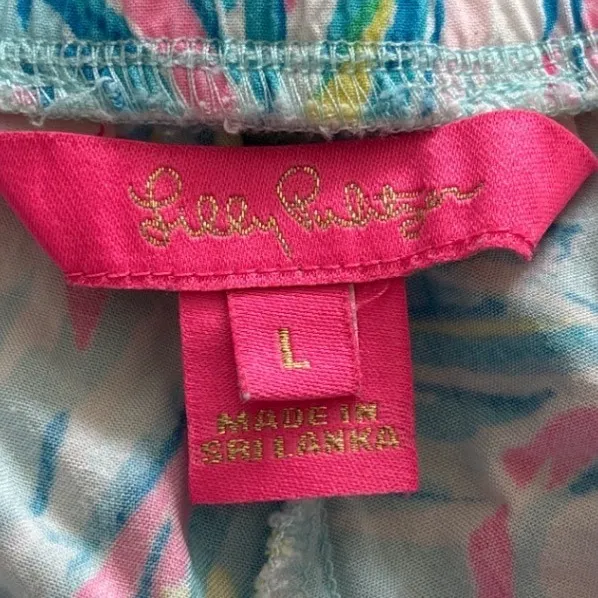 Lilly Pulitzer Katia‎ Short with Pocket in Blue Ibiza Gimme the Juice Size Large - Image 3
