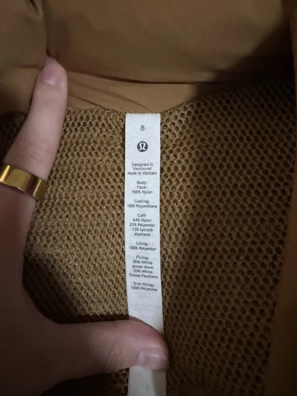 Lululemon Winter Jacket Puffer - Image 3
