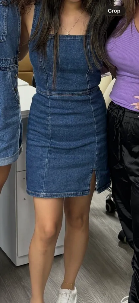 Kohl's Denim Mini Dress - Image 3