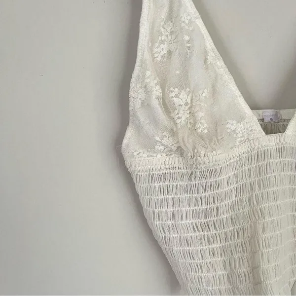 Urban Outfitters Out From Under Firecracker Smocked Crop Top Size XS - Image 4
