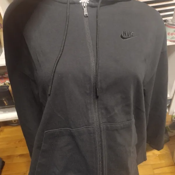 Nike Black Zipper Hoodie - Image 5