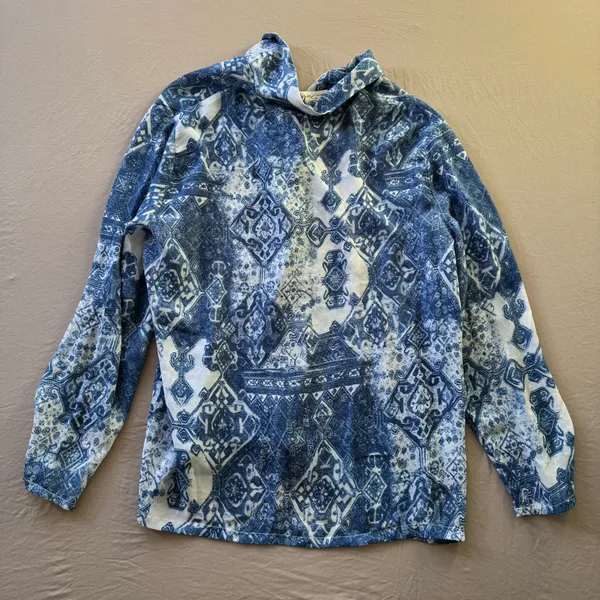 Vintage One Step Up Artisan Printed Resort Collar Shirt - Image 3